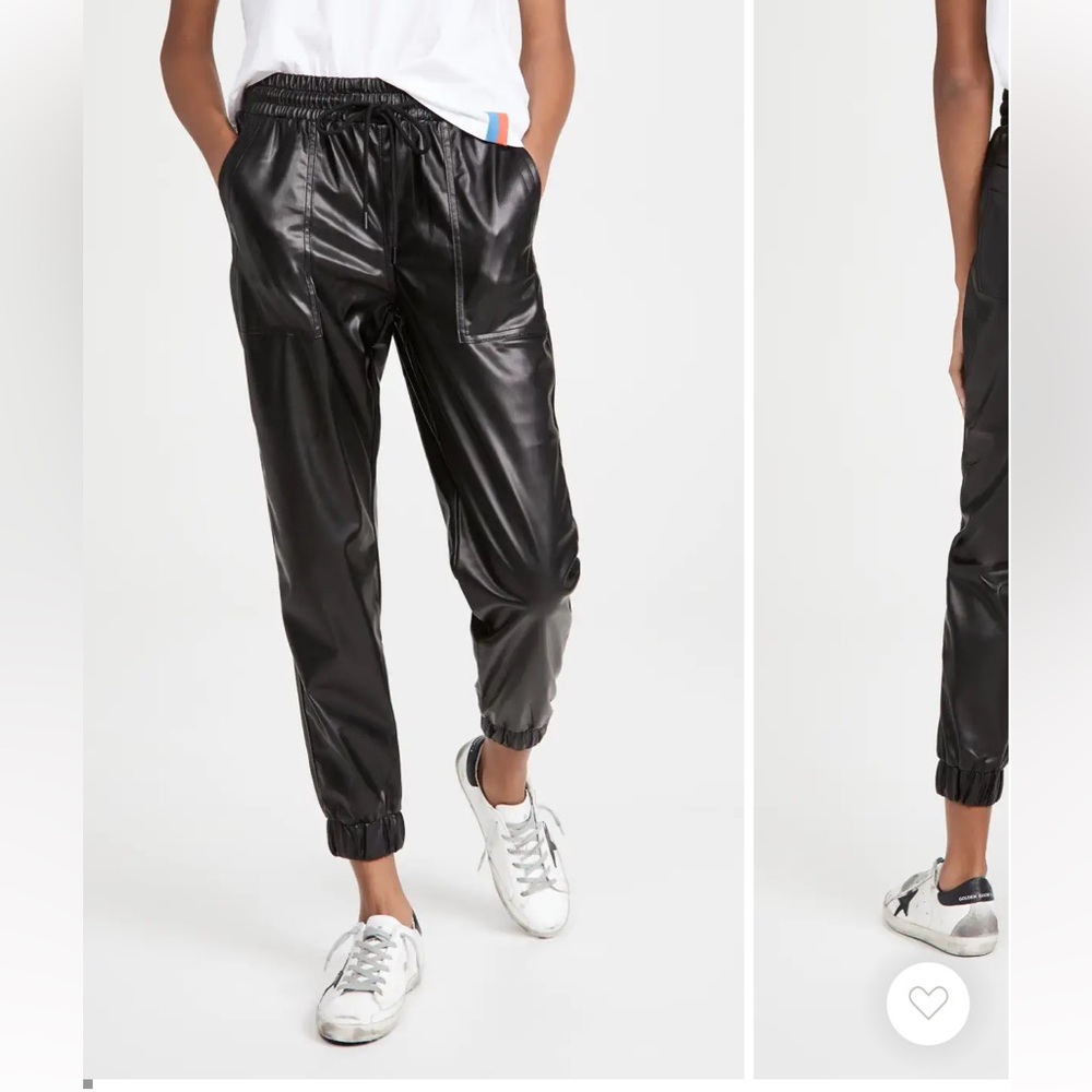 Blank NYC Vegan Leather Joggers